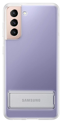 Mynd af Samsung S21+ Clear Standing Cover Glært G996