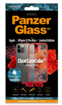 Mynd af PanzerGlass iPhone 12 Max ClearCase Rautt