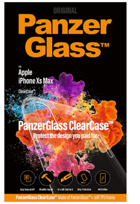 Mynd af PanzerGlass ClearCase Hulstur iPhone Xs Max