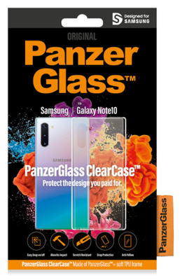 Mynd af PanzerGlass ClearCase Hulstur Note10 N970