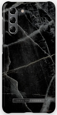 Mynd af iDeal Samsung Galaxy S21 Black Thunder Marble Fashion Case