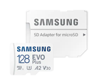 Mynd af Samsung MicroSD 128GB Minniskort 130MB/s m. breytist.