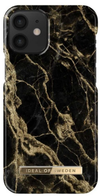 Mynd af iDeal iPhone 12 Mini Golden Smoke Marble Fashion Case