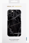 Mynd af iDeal iPhone 12/12 Pro Black Thunder Marble Fashion Case