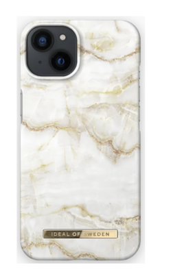 Mynd af iDeal iPhone 13 Golden Pearl Marble Fashion Case