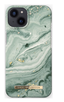 Picture of iDeal iPhone 13 Mint Swirl Marble Fashion Case