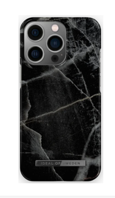 Mynd af iDeal iPhone 13 Pro Black Thunder Marble Fashion Case