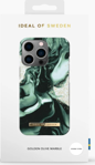 Mynd af iDeal iPhone 13 Pro Golden Olive Marble Fashion Case
