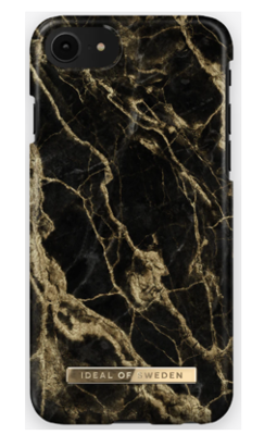 Mynd af iDeal iPhone 8/7/6/6s Gold Smoke Marble Fashion Case