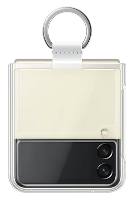 Picture of Samsung Z Flip3 Clear Cover með Hring Glært