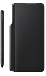 Mynd af Samsung Z Fold3 Flip cover með S Penna Svart F926