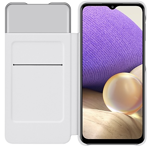 Mynd af Samsung A32 (5G) Smart S View Wallet Cover Hvítt A326