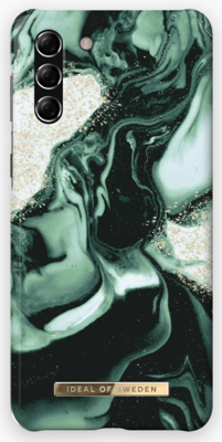 Picture of iDeal Samsung Galaxy S21+ Golden Olive Marble Fashion Case G996