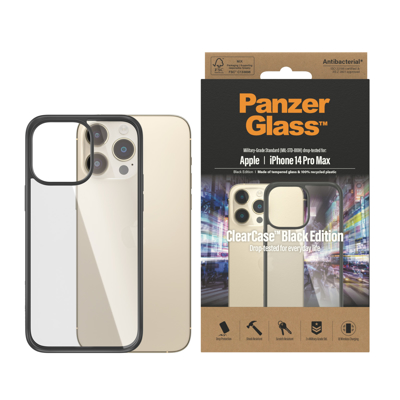 Mynd af PanzerGlass iPhone 14 Pro Max ClearCase Svart