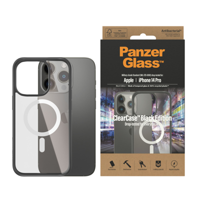 Mynd af PanzerGlass iPhone 14 Pro MagSafe ClearCase Svart
