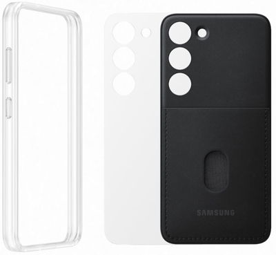 Mynd af Samsung S23 Frame Cover Svart S911