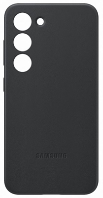 Mynd af Samsung S23 Leather Case  Svart S911