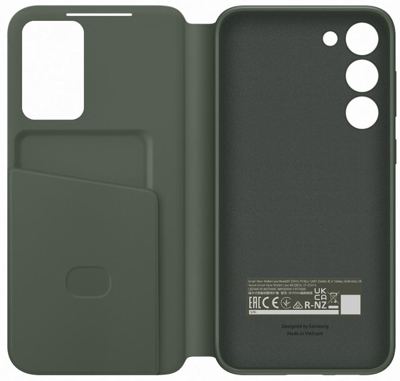 Mynd af Samsung S23+ Smart View Wallet Case Khaki S916