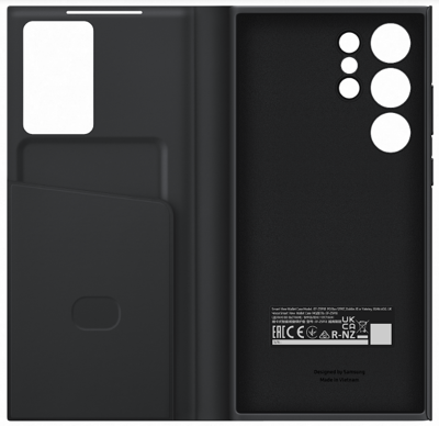 Mynd af Samsung S23 Ultra Smart View Wallet Cover Svart S918